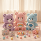 A-【Kawaii Lucky Scoop Suitcase Set】- 14" edition