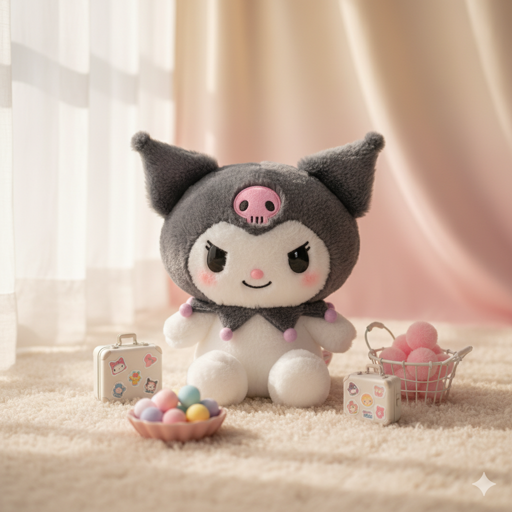 A-【Kawaii Lucky Scoop Suitcase Set】- 14" edition